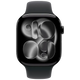 Apple Watch Series 11 42mm Noir (Bracelet En Silicone Noir S/M)