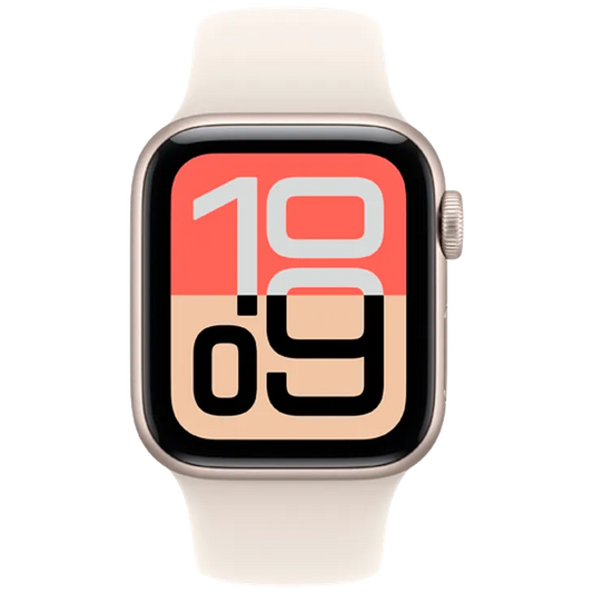 Apple Watch SE 3 40mm 5G Or (Bracelet En Silicone Beige S/M)