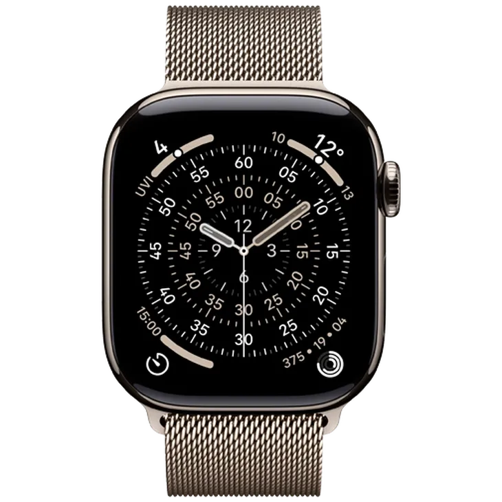 Apple Watch Series 11 42mm 5G Naturel Titanium (Naturel Milanese Bracelet)