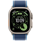 Apple Watch Ultra 3 49mm Titanium (Bracelet En Tissu Bleu S/M)