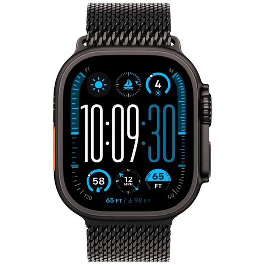 Apple Watch Ultra 2 Noir (Bracelet En Métal Noir L)
