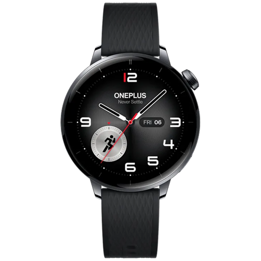 OnePlus Watch 3 43mm Noir (Bracelet En Silicone Noir)