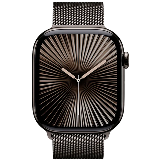 Apple Watch Series 10 4G 46mm Slate Titanium (Bracelet Milanais Gris M/L)