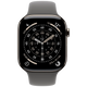 Apple Watch Series 11 46mm 5G Naturel Titanium (Bracelet En Silicone Gris M/L)
