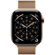 Apple Watch Series 11 46mm 5G Or Titanium (Bracelet Milanais Dorées S/M)