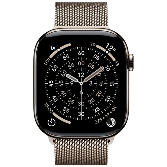 Apple Watch Series 11 46mm 5G Naturel Titanium (Naturel Milanese Bracelet S/M)