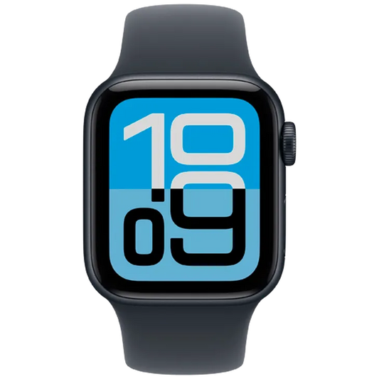 Apple Watch SE 3 40mm 5G Bleu Foncé (Bracelet En Silicone Bleu Foncé S/M)