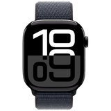 Apple Watch Series 10 46mm Noir (Bracelet En Silicone Noir M/L)
