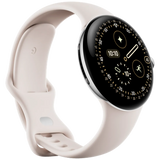 Google Pixel Watch 4 41mm Argent (Beige Bracelet)