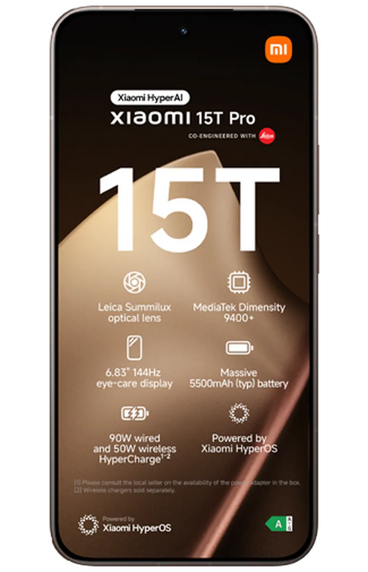 Xiaomi 15T Pro 12GB/1TB Or