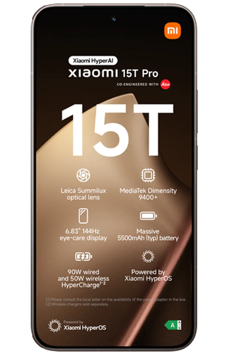 Xiaomi 15T Pro 12GB/1TB Or
