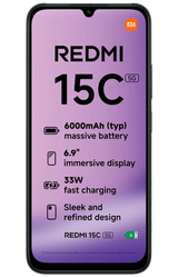 Xiaomi Redmi 15C 5G 256GB Noir