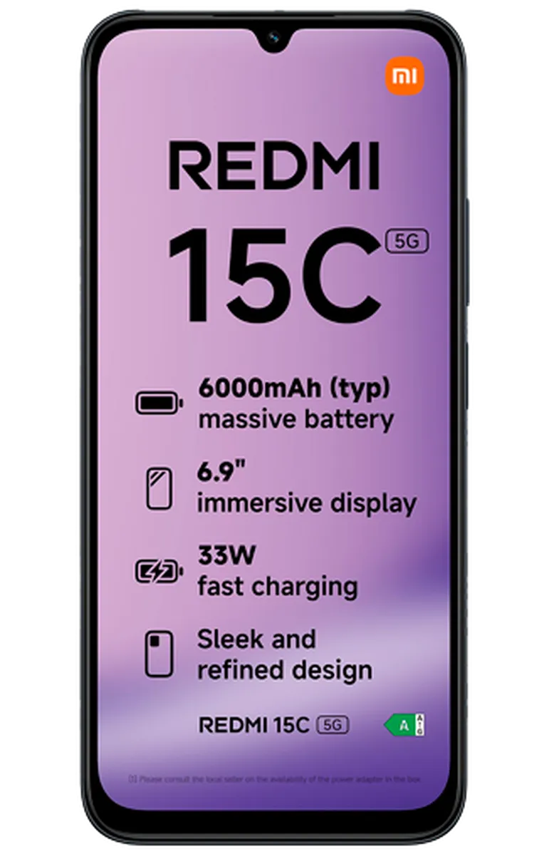 Xiaomi Redmi 15C 5G 256GB Noir