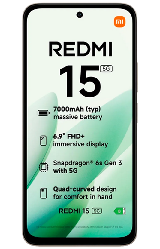 Xiaomi Redmi 15 5G 256GB Gris