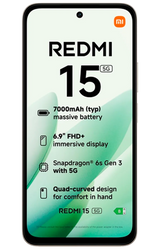 Xiaomi Redmi 15 5G 128GB Gris