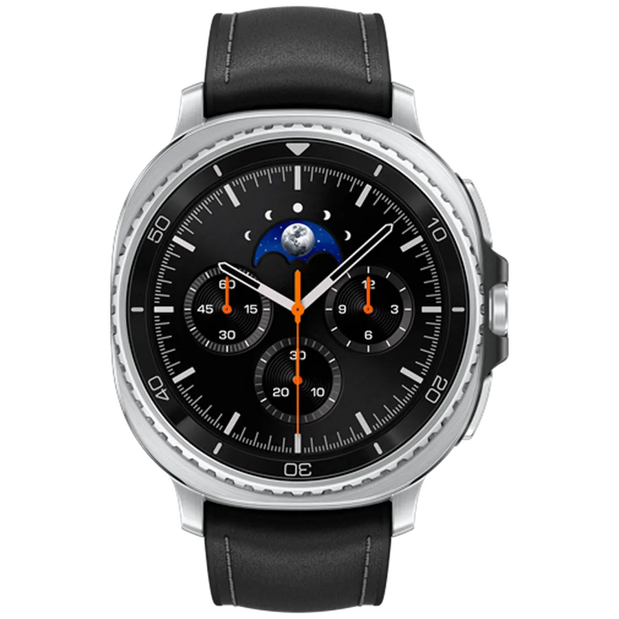 Samsung Galaxy Watch 8 Classic 4G Argent (Bracelet Noire)