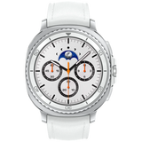 Samsung Galaxy Watch 8 Classic 4G Argent (Bracelet Blanche)