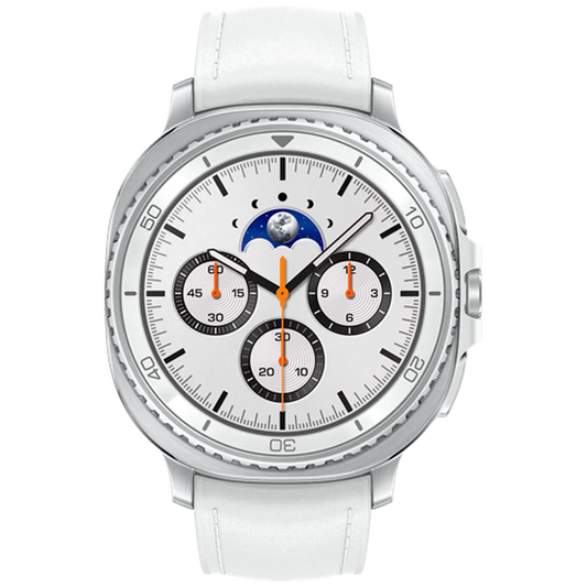 Samsung Galaxy Watch 8 Classic 4G Argent (Bracelet Blanche)