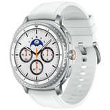 Samsung Galaxy Watch 8 Classic 4G Argent (Bracelet Blanche)